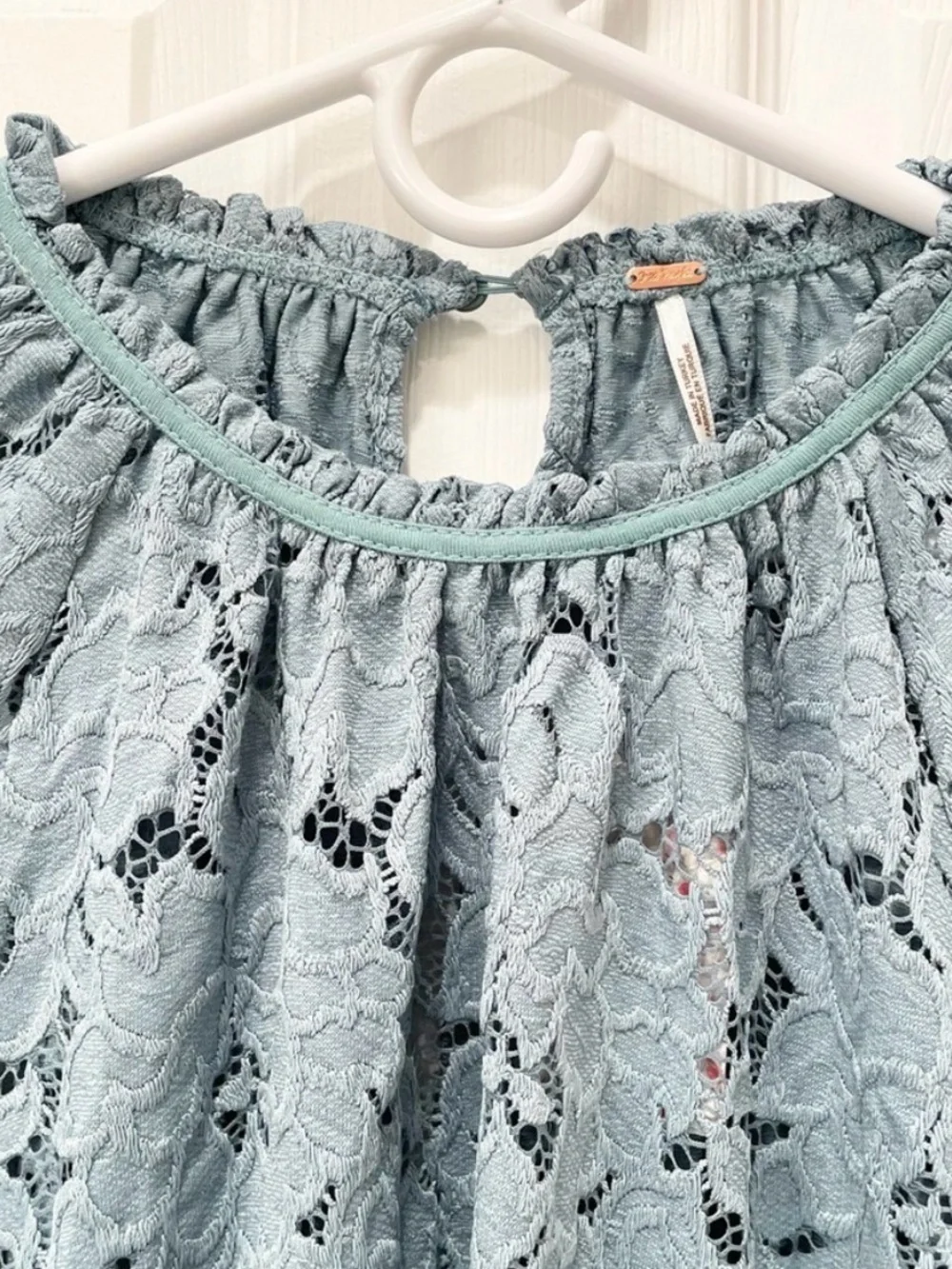 Free People Olivia Lace Top